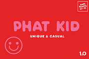 PHAT KID FONT, a Font by COOL SNACKS (Thumbnail 1 of 4)