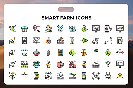 Smart Farm Icons, an Icon by Wencory