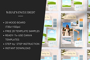20 Mood Board Templates on Canva, a Presentation Template by DesignbySamVN (Thumbnail 3 of 7)