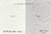 Soft Wrinkled Paper Textures: Light, a Texture Graphic by Purple (Thumbnail 13 of 14)