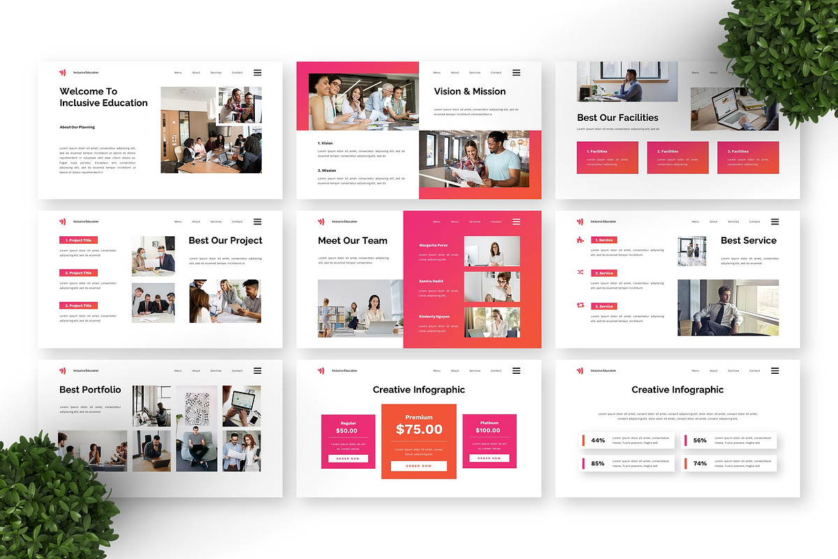 Inclusive Education - Education PPT, a Presentation Template by Deepslide Studio (Photo 6 of 6)