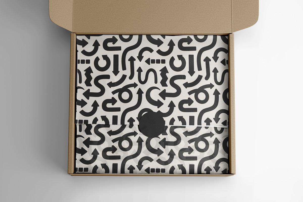 Arrows, pointers seamless patterns, a Pattern Graphic by Good Studio (Photo 5 of 8)