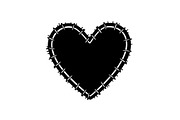 Stitched Heart Silhouette Vector Bun, an Illustration by Designs_River (Thumbnail 17 of 41)