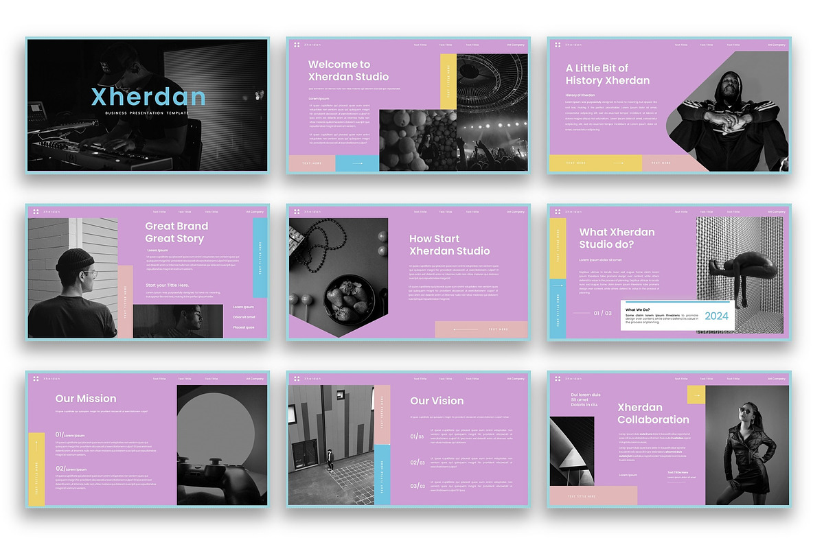 Xherdan–Business Google Slide, a Presentation Template by kreatifreya (Photo 2 of 5)
