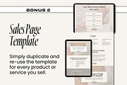Wix Website - White Luxe, a Websites & App Template by Freedom Business Shop (Thumbnail 6 of 11)