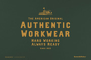 The Vintage Rustic Three Font Bundle, a Serif Font by Komet & Flicker (Thumbnail 9 of 16)