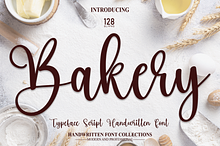 Bakery | Script Font
