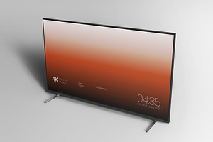 Smart Tv Screen Mockup, an Android Mockup by VanillineGraph