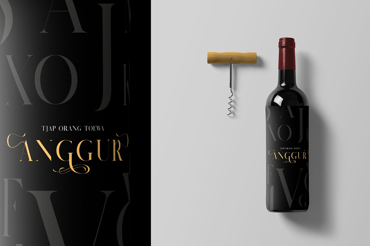 Salvalyn - Stylistic Serif Font preview 7
