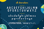 Kids Bondes- Fun Display, a Font by Pandanwangi (Thumbnail 4 of 8)