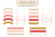 Valentine Bunting & Floral Bundle, an Illustration by Summit Avenue (Thumbnail 5 of 5)