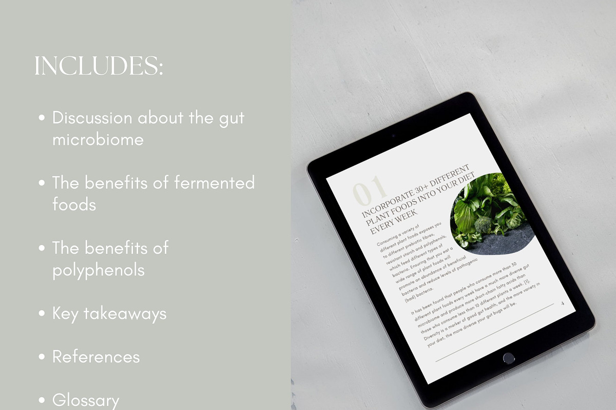 Gut Ebook Canva Template, a Presentation Template by Naturopath Hub (Photo 5 of 9)