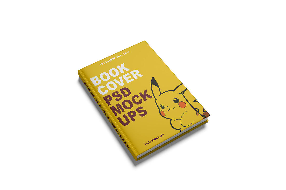 Book Cover Mockup, a Books & Magazine Mockup by mockupbuys (Photo 18 of 38)