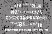 Chunky Grunge OTF PNG SVG, a Symbol Font by DREAMs Soul G. (Thumbnail 3 of 4)