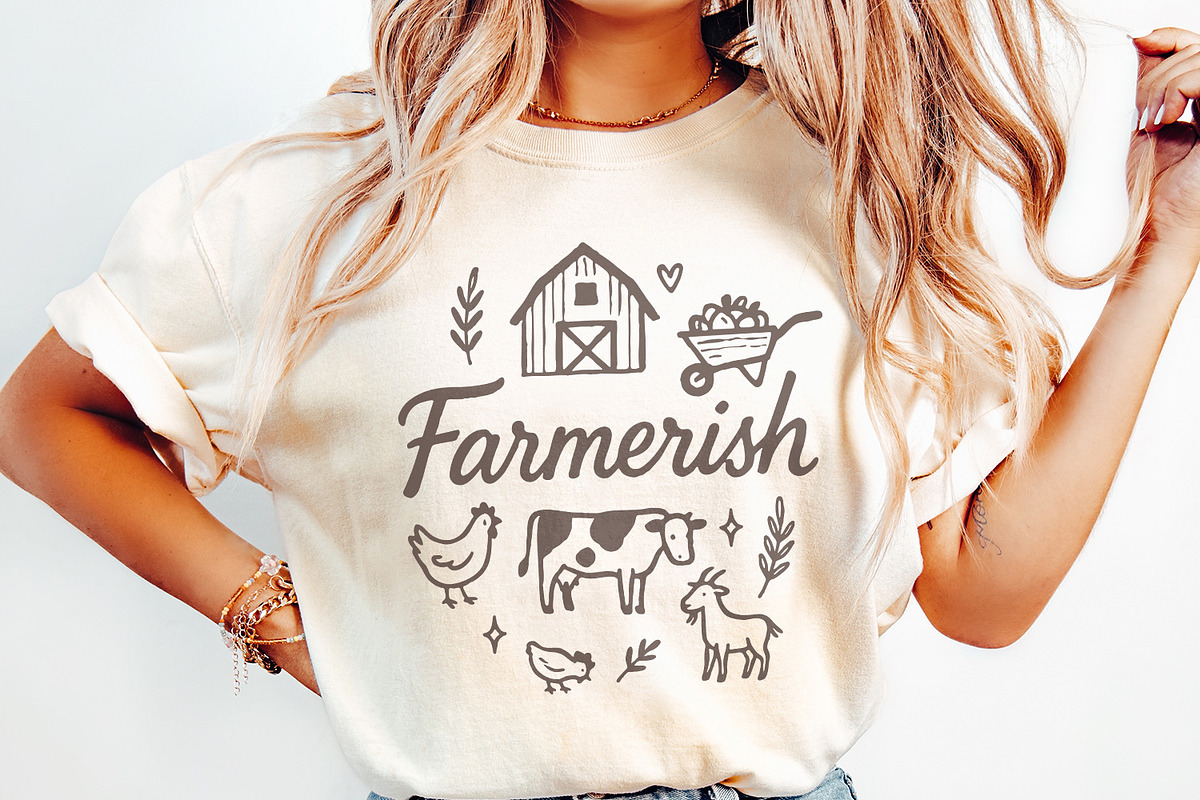 Farmerish PNG, Farm Animal Digital, an Illustration by SharpMarketplace (Photo 2 of 9)