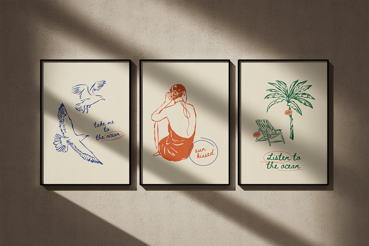 Coastal Lifestyle Posters, an Object Graphic by iStar Design (Photo 11 of 21)