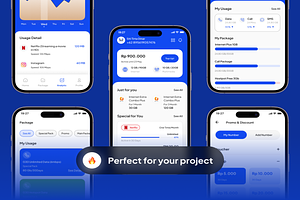 Fasto - Internet Provider App UI Kit