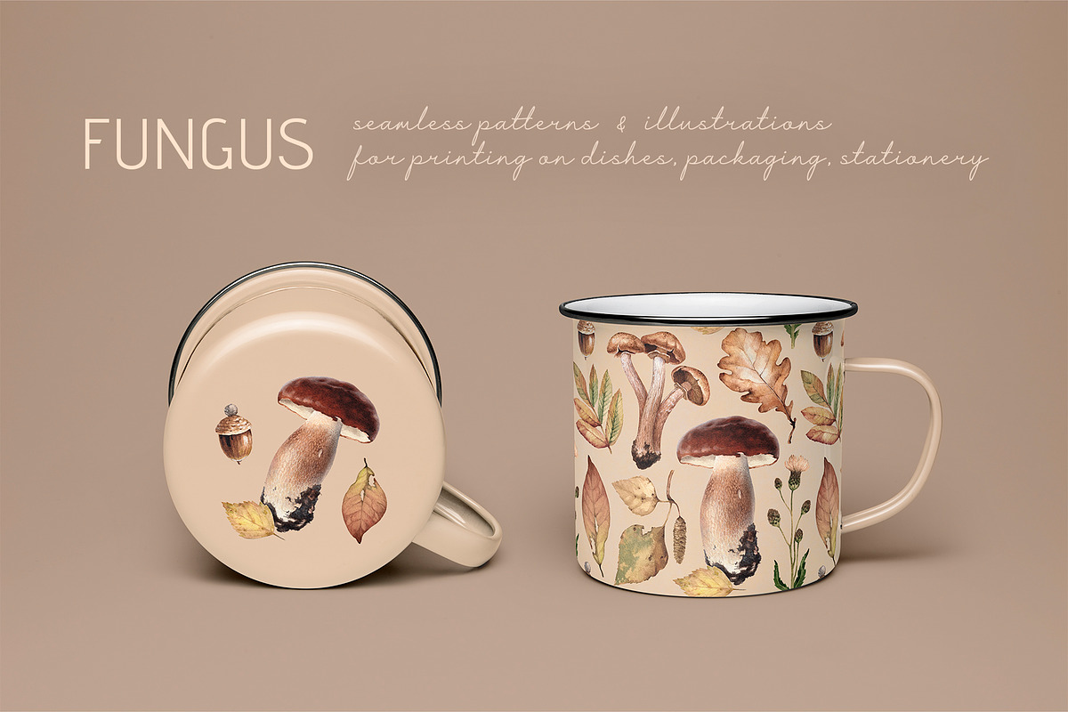 Fungus, a Pattern Graphic by Sundra (Photo 3 of 13)