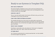 Systeme.io Summer Sales Funnel, a Landing Page Template by Hayley's Digital Hub (Thumbnail 8 of 10)