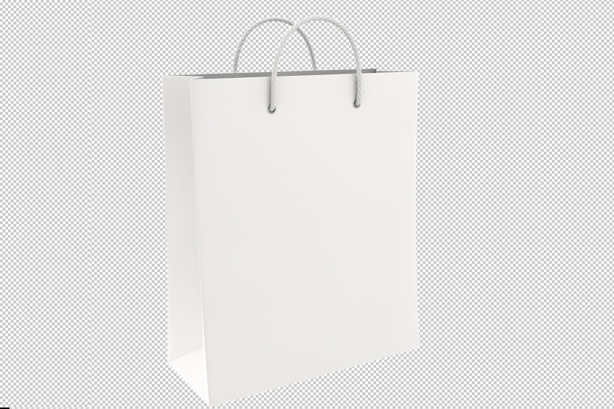Empty Shopping Bags, a Merchandise Mockup by iLexx (Photo 4 of 5)