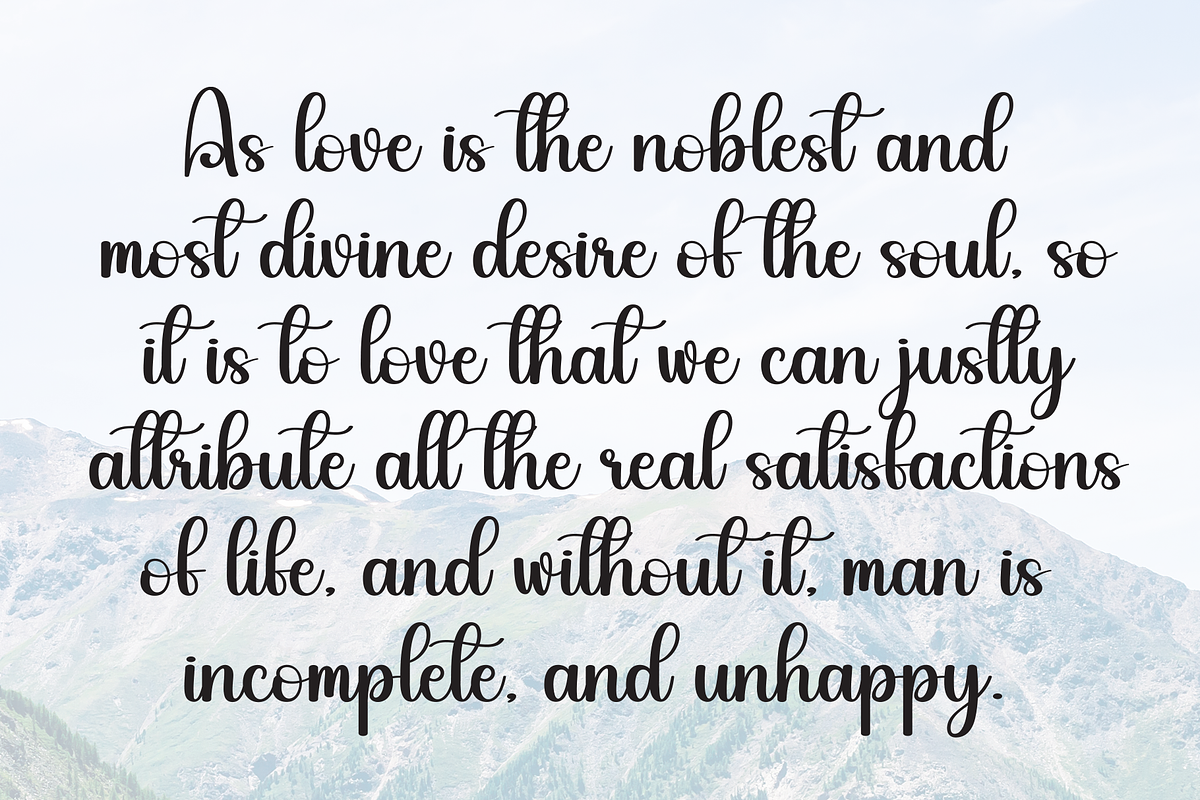 Western Highland | Script Font, a Handwritten Font by Scratchones (Photo 6 of 9)