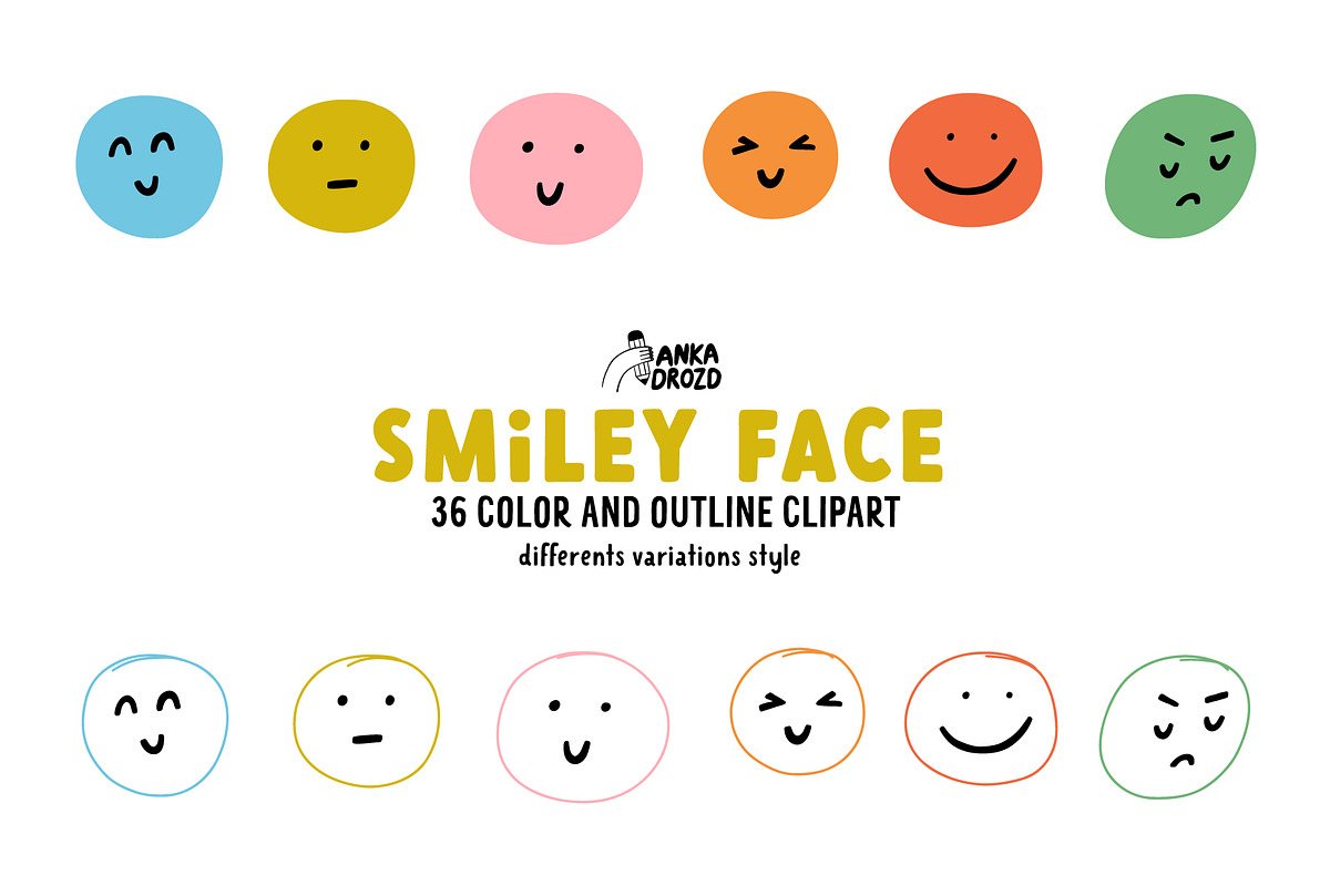 Smiley Face, an Object Graphic by AnkaDrozd (Photo 1 of 6)