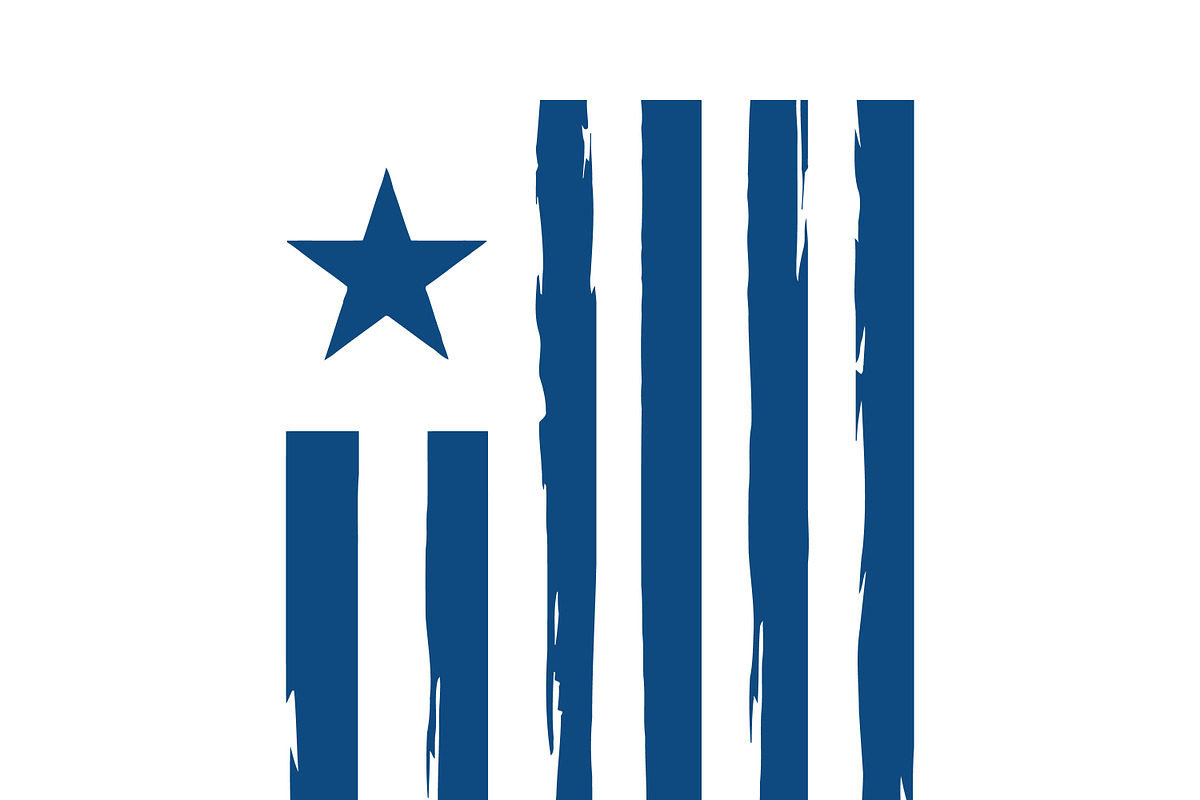 Distressed Star Stripe Graphic, a Finance Illustration by CarWrap design (Photo 3 of 3)