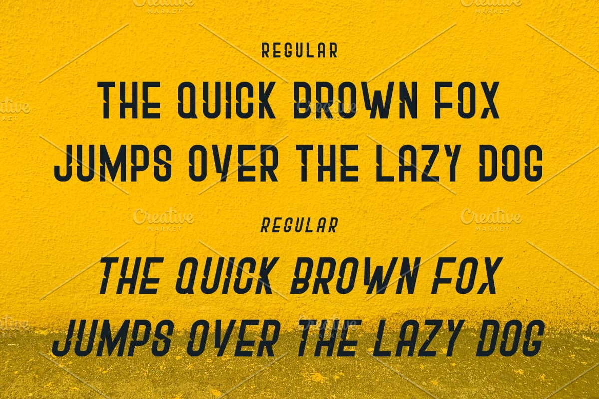 Jhanchok | Condensed Strong Font, a Sans Serif Font by Artiveko (Photo 3 of 4)