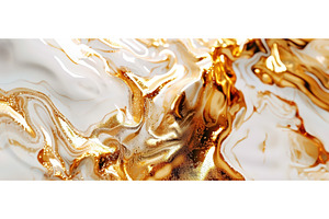 White Marble Texture with Gold Veins, a Background Photo by piter.goskov