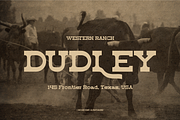 Rusty Duty | Western Style, a Slab Serif Font by Denustudios (Thumbnail 9 of 12)