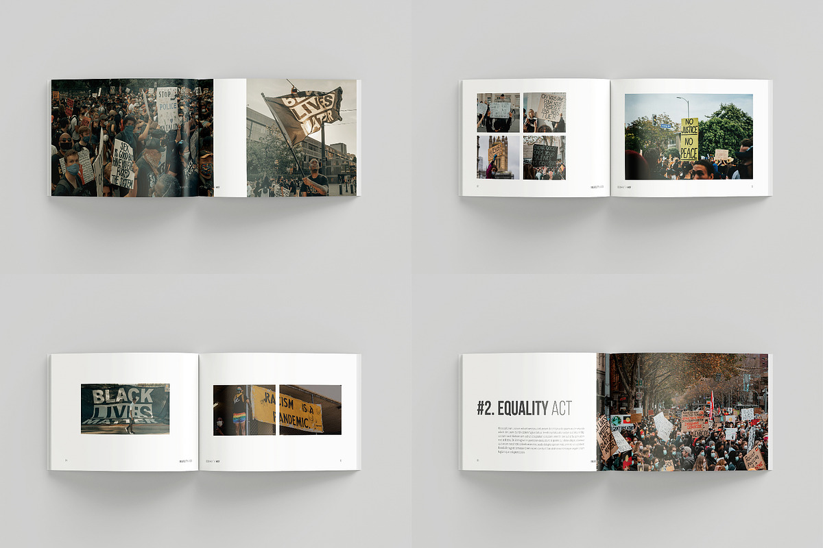 A5 Clean Photo Album, a Brochure Template by Bookrak Graphic Design (Photo 3 of 6)