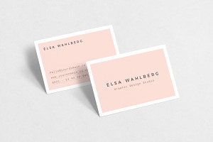 Wahlberg Business Card