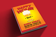 Happy Hour Beer Flyer, a Flyer Template by Muhamad Iqbal hidayat (Thumbnail 2 of 3)