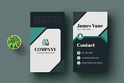 Business Card Layout, a Business Card Template by ContestDesign (Thumbnail 1 of 3)