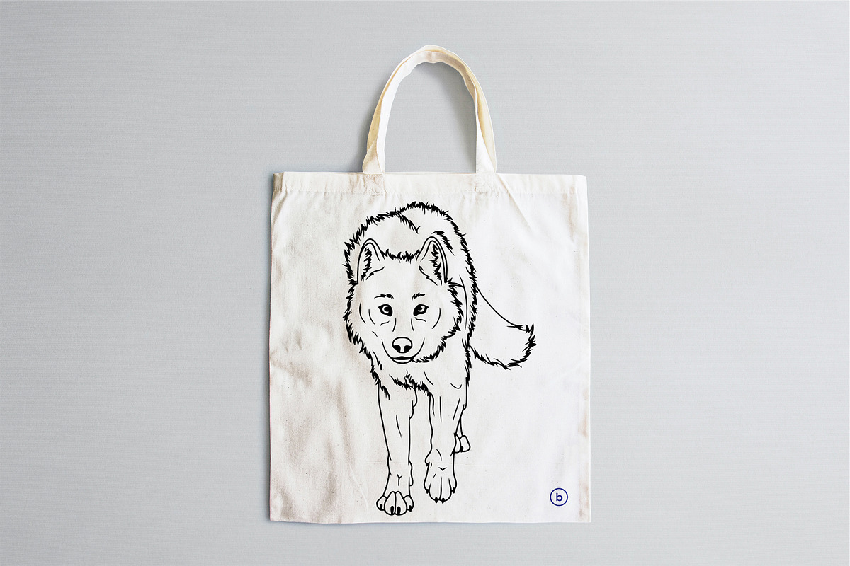 Wolf svg eps png pdf, wolf clipart, an Animal Illustration by Bila Vorona (Photo 2 of 9)