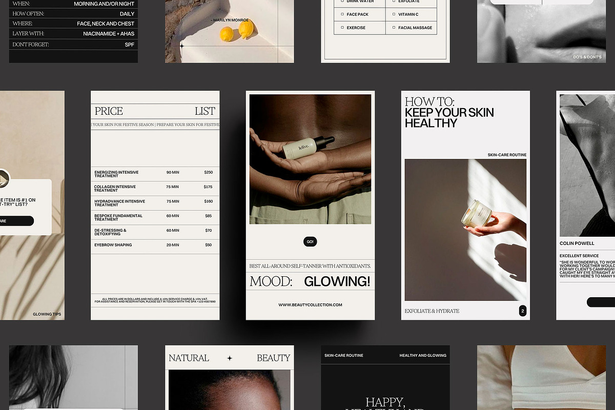 Beauty Social Media Template, a Social Media Template by Moscovita Studio (Photo 23 of 38)