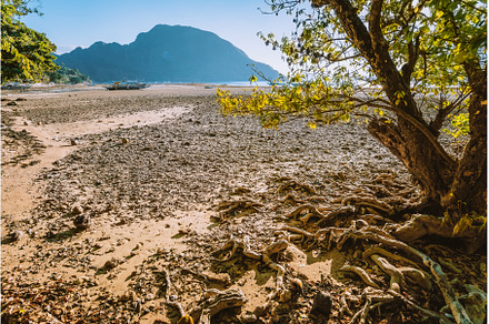 Sunset scenery of El Nido shore, a Nature Photo by Igor Tichonow