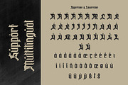 Noxfreatus - Blackletter Display, a Blackletter Font by Dhabee (Thumbnail 4 of 15)
