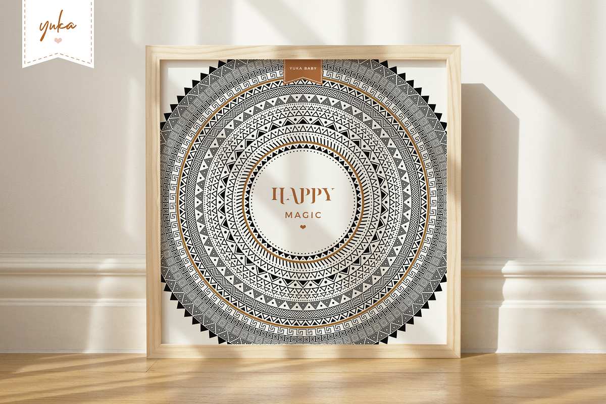 Mandala Creator I Geometric, a Brush Add-On by Yuka Baby (Photo 9 of 10)
