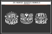 Nurse quotes saying bundle, a Graphic by Uniquesvg99 (Thumbnail 7 of 7)
