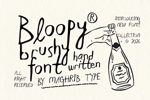 Bloopy Handwritten