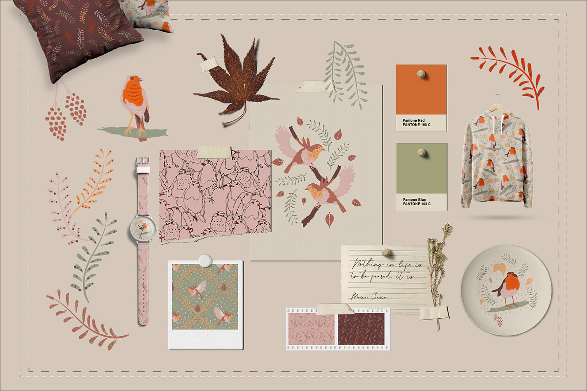 Backyard birds collections, an Illustration by Mona Ahmed (Photo 9 of 10)