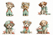 Whimsical Summer Dogs clipart, an Illustration by Designworld (Thumbnail 3 of 5)