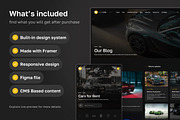 LuxxCar - Framer car rental template, a Landing Page Template by WhiteUI.Store (Thumbnail 7 of 7)