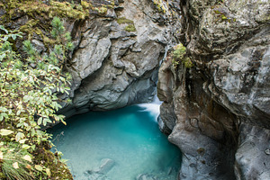 Gorner gorge in Zermatt