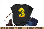 Kids 3rd Birthday Digger 3 Years SVG, a Work Illustration by Handy Arts Studio (Thumbnail 2 of 3)