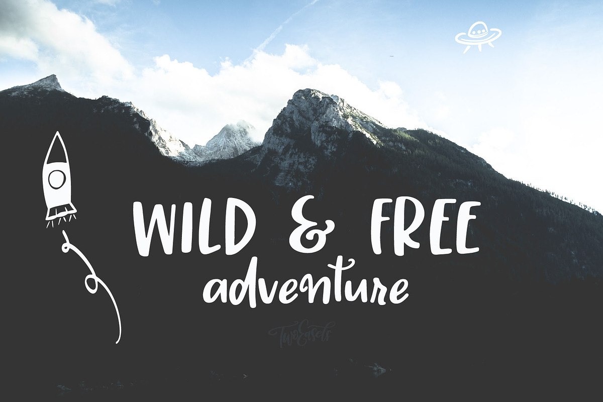 Midnight Moon Font and Symbols preview 7