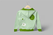 Kids Zipper Hoodie Mockups, a Hoody Mockup by megostudi0 (Thumbnail 7 of 7)