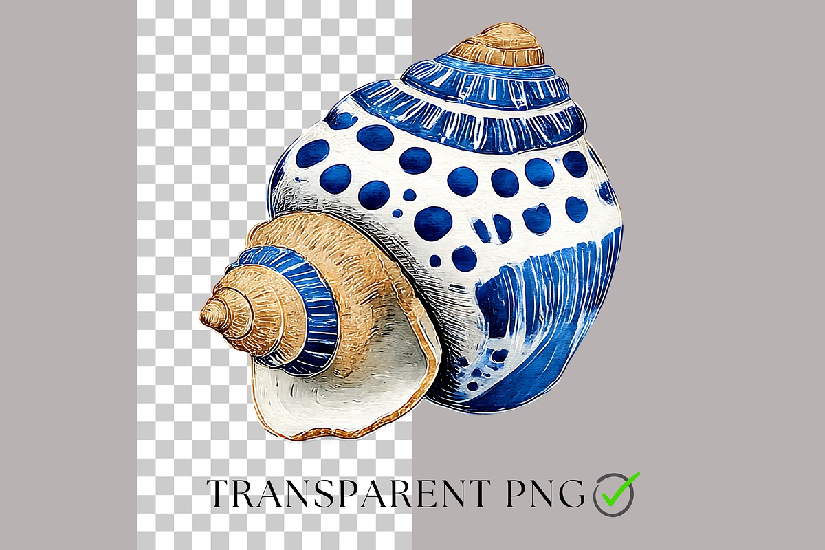 Sea Toile Clipart and Patterns, a Decorative Illustration by Nicole Branger Art (Photo 3 of 28)