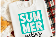 Summer T Shirt Designs - SVG Bundle, a Texture Graphic by crative8112 (Thumbnail 8 of 9)